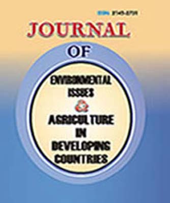 JOURNAL OF ENVIRONMENTAL ISSUES AND AGRICULTURE IN DEVELOPING COUNTRIES